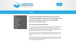 Desktop Screenshot of capitalstrata.com.au